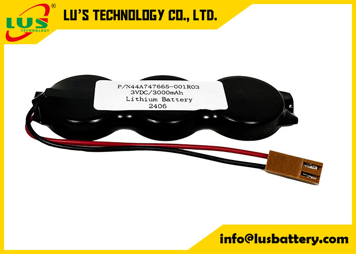 Güç Modülü Pil 3PCR2477 3VDC lityum pil P/N44A747665-001R03 3000mah iyon hücre paketi