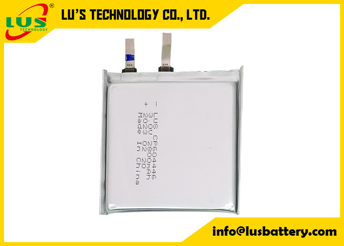 Cp604446 Limno2 Pouch Cell 3.0 volt 2800mah lityum pil Cp604446 birincil hücre pili