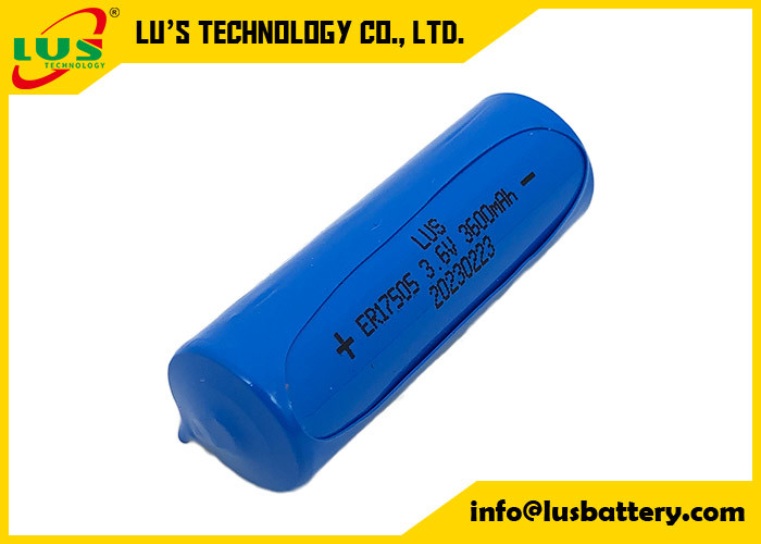 ER17500 3.6v 3600mAh birincil Lisocl2 pil 3.6v 3600mah PLC Lityum Pil Paketi OEM