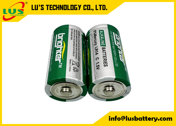 Alkalin Pil LR14 kuru hücreli pil büyüklüğü C pil AM2 1.5V pil LR14 Alkalin hücreli