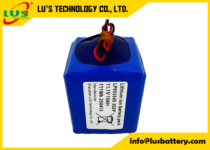 Lityum Polimer Pil 3.7V 5000mah LP955565 3S2P lipo pil paketi 11volt 10AH pil