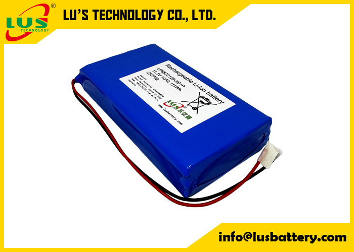 3.7V 10000mAh Lityum Polimer Pil LP8870129 özel 3S1P lipo pil paketi 11.1volt 10AH