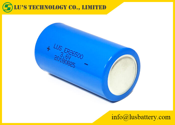 Birincil Piller ER26500 Lityum Pil C Boyutu 3.6 V Lityum Pil 9000mAh 3.6v Pil