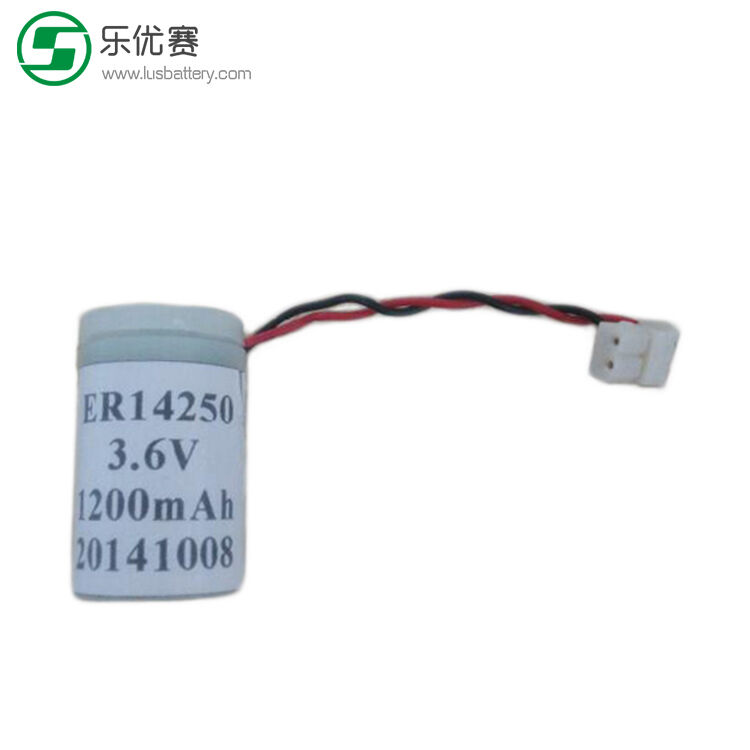 Yardımcı Ölçüm için 3.6V 1200mah Lityum Silindir Pil RFID 1/2AA ER14250