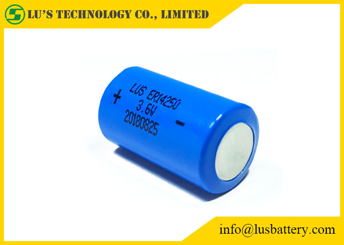 Faydalı Ölçüm için Profesyonel 1/2AA ER14250 Lityum Pil 3.6 V