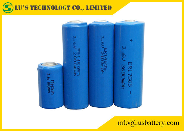 3.6V 1900mah ER17335 Lityum Tiyonil Klorür Pil 2/3A 30C Depolama