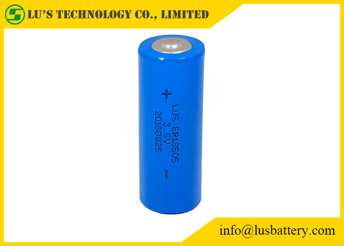 3.6V 4000mAh Lityum Birincil Pil ER18505 Li SoCl2 Lityum Pil Boyutu A ER18505