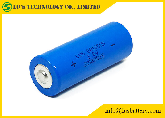 3.6V 4000mAh Lityum Birincil Pil ER18505 Li SoCl2 Lityum Pil Boyutu A ER18505