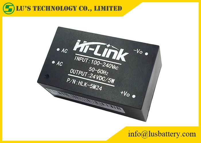Hilink 24VDC 5W Ac To Dc 24v 10a Güç Kaynağı Modülü% 72 TYP
