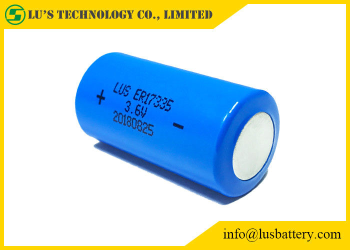 3.6V 1900mah ER17335 Lityum Tiyonil Klorür Pil 2/3A 30C Depolama