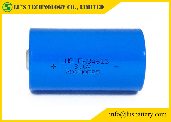 3.6V 13.0Ah Lityum Tiyonil Klorür Pil Yardımcı Ölçme Boyutu D Lisocl2 Pil