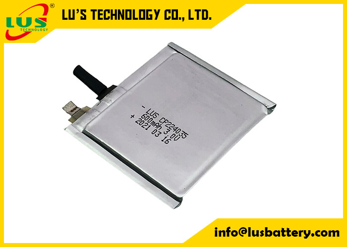 Arama Bulucu için Lityum Manganez Yumuşak Paket Pil 3.0V 600mah CP224035