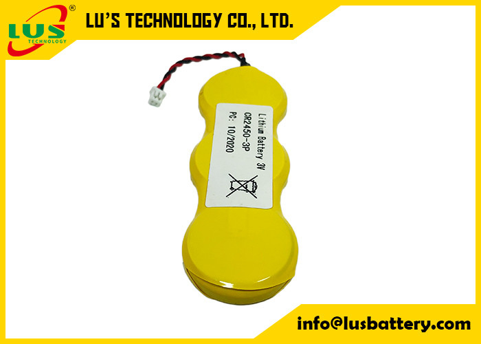 SES Imagotag Elektronik Raf Etiketleri için 3P CR2450 Düğme Pil 1800mah