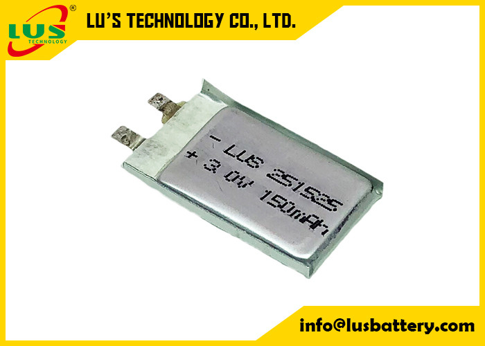 Dijital Kamera CP251525 için 3v 150mah Ultra Dar Li MnO2 Pil Lityum İyon Pil