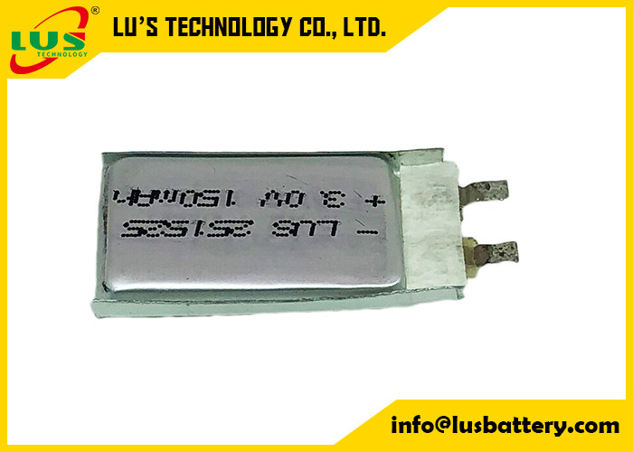 Dijital Kamera CP251525 için 3v 150mah Ultra Dar Li MnO2 Pil Lityum İyon Pil