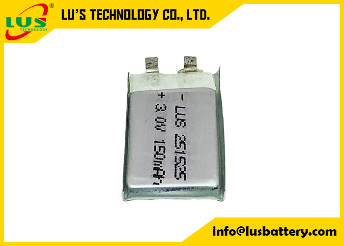 Dijital Kamera CP251525 için 3v 150mah Ultra Dar Li MnO2 Pil Lityum İyon Pil