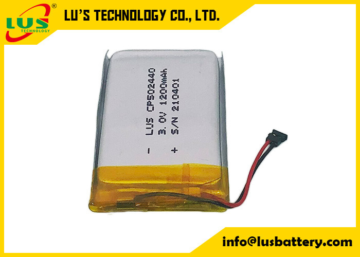 RTLS Ürünleri için 3.0V 1200mAh Lityum Mno2 Pil CP502440