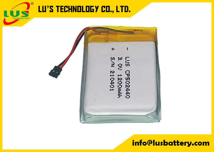 RTLS Ürünleri için 3.0V 1200mAh Lityum Mno2 Pil CP502440
