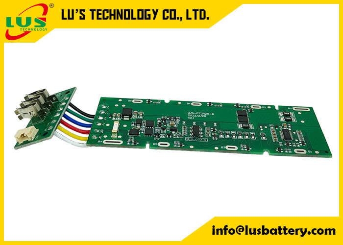 7S 100A Li Ion LiPo Pil PCM BMS PCB Pil Koruma Levhası, Temas Plakalı