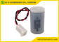 Tek Kullanımlık ER14250 Lityum Pil 3.6 V 1200mA 1/2AA Su Sayaçları İçin Plastik Kasa