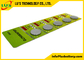 Lityum Düğme Hücresi CR2016 Malzemeleri 3V Lityum Para Hücresi Bataryası CR2016 5 Pcs Blistcard Pack