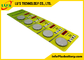 Lityum Düğme Hücresi CR2016 Malzemeleri 3V Lityum Para Hücresi Bataryası CR2016 5 Pcs Blistcard Pack